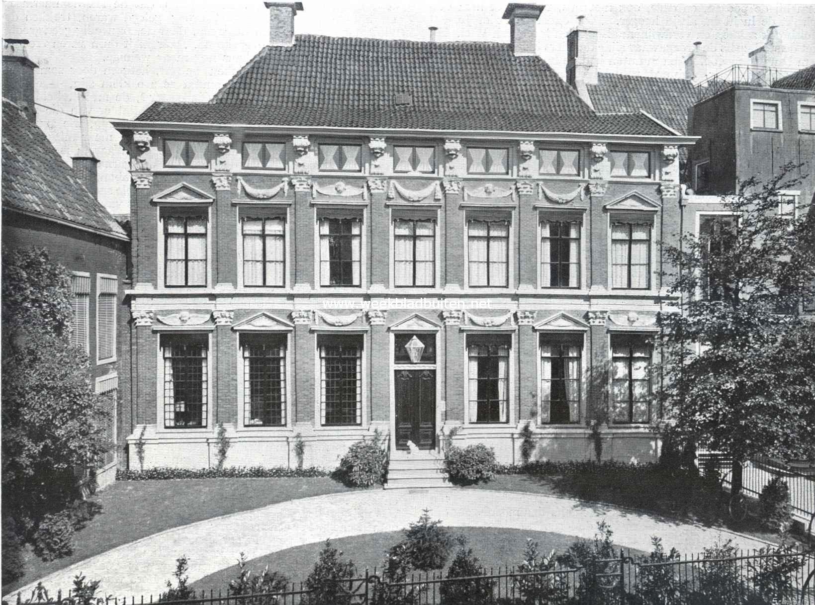 Het Oud-Prinsesse-Hof te Leeuwarden, voorzijde