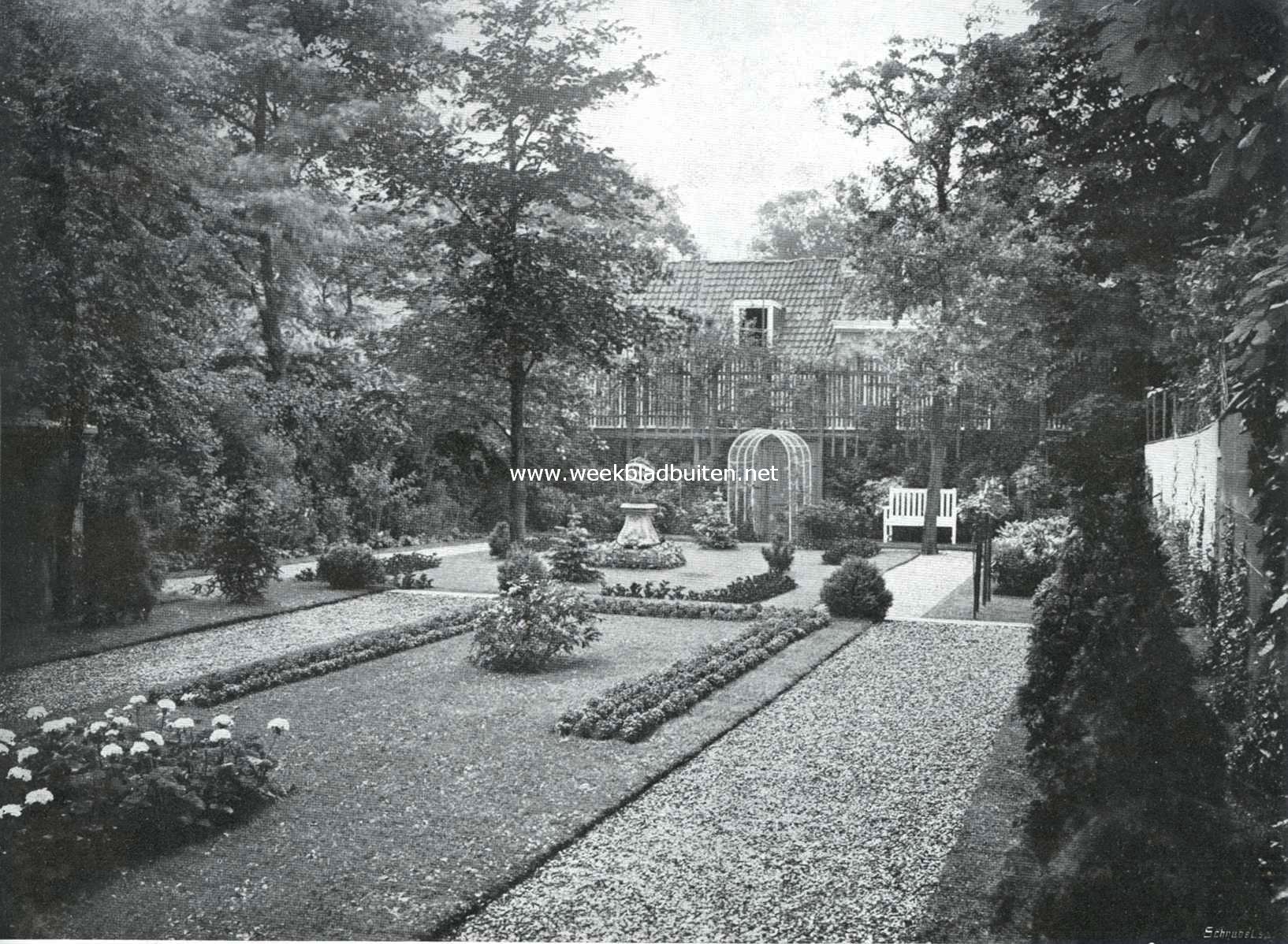 Het Oud-Prinsesse-Hof te Leeuwarden, de tuin