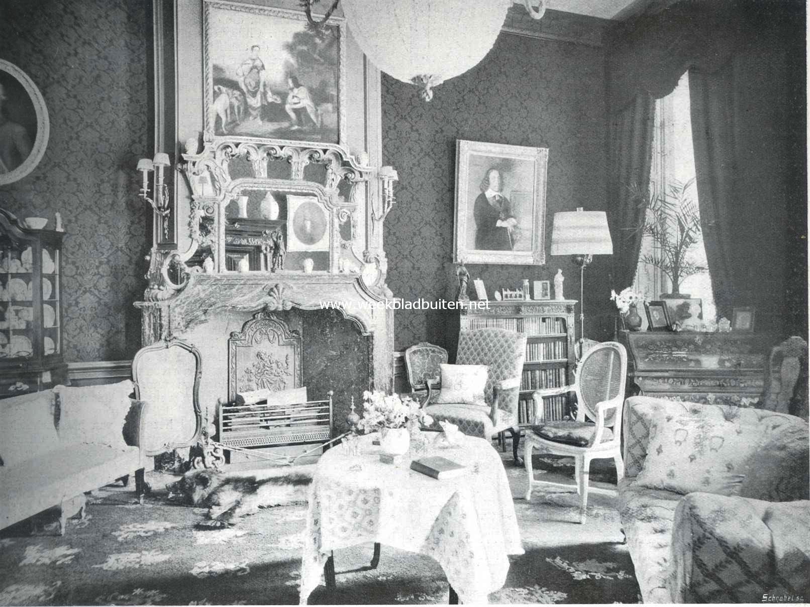 Het Oud-Prinsesse-Hof te Leeuwarden, de rechter voorkamer 1