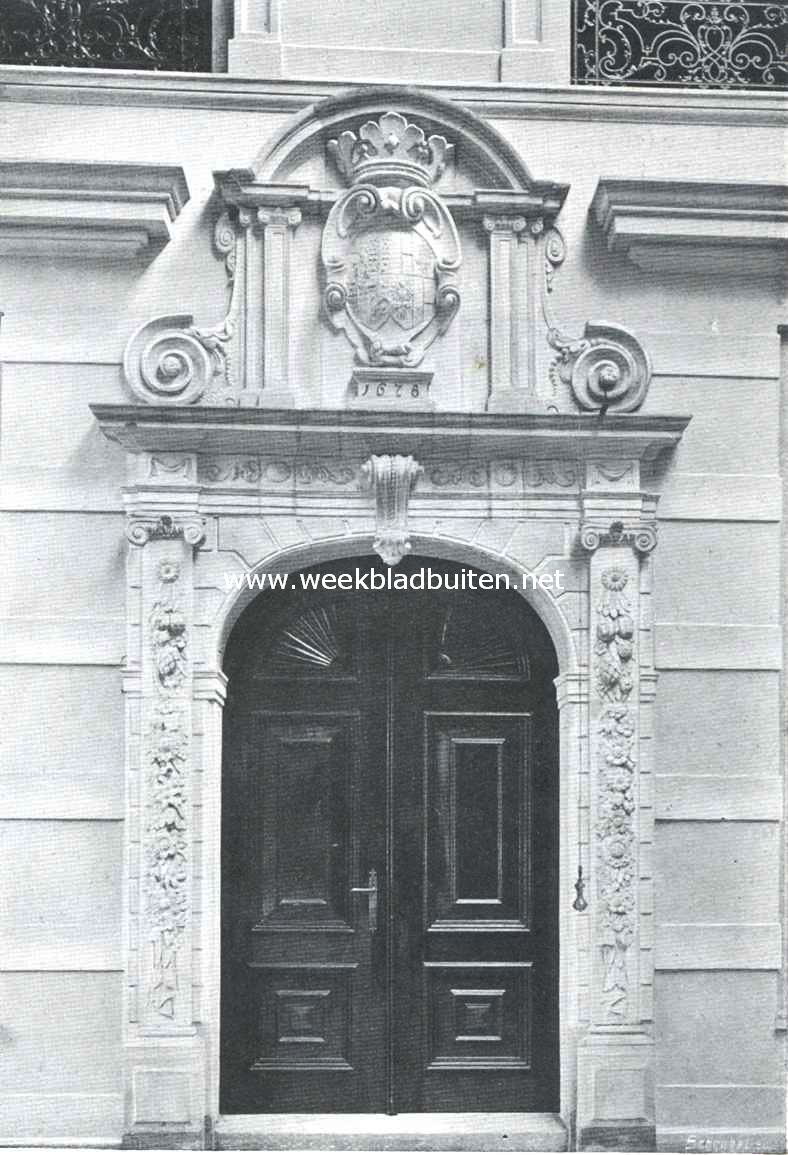 Huize Nienoort (Gr.). Poortje van 1678