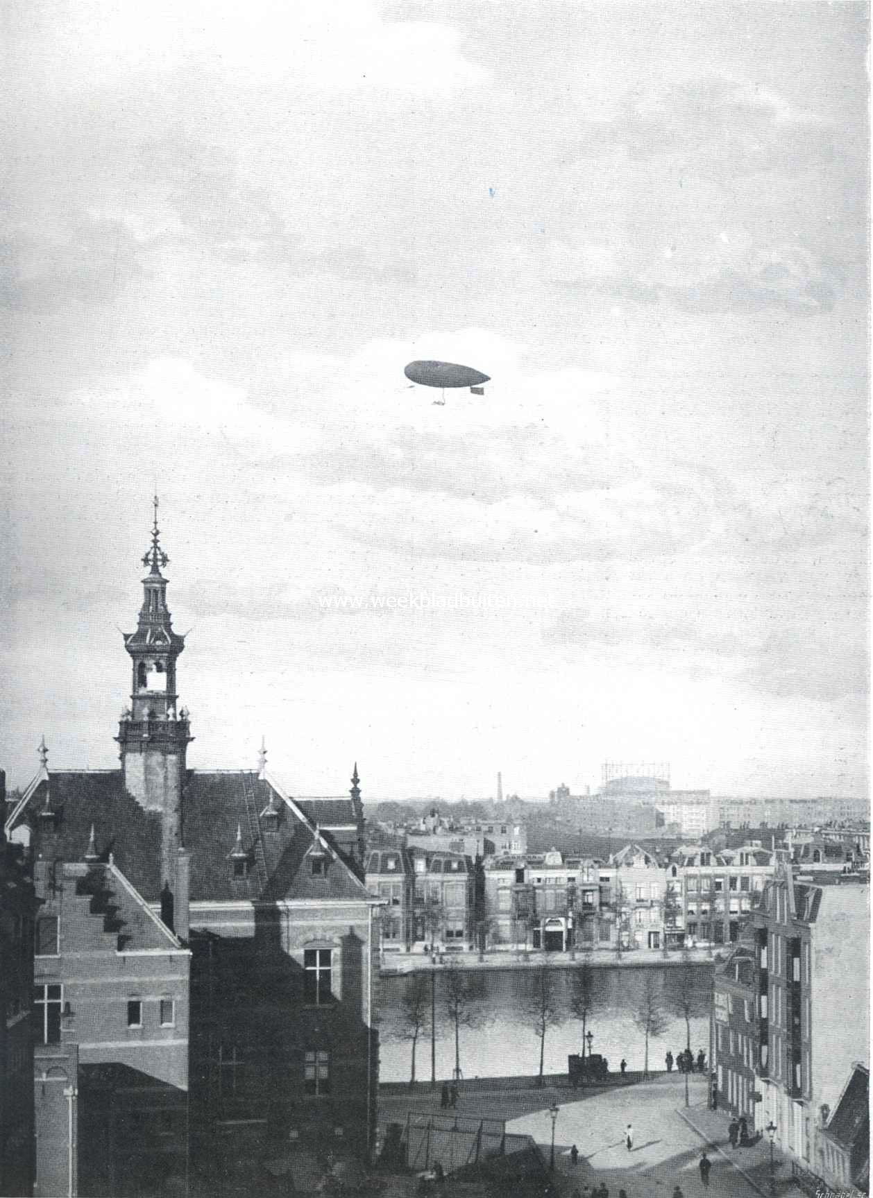 Het luchtschip de 