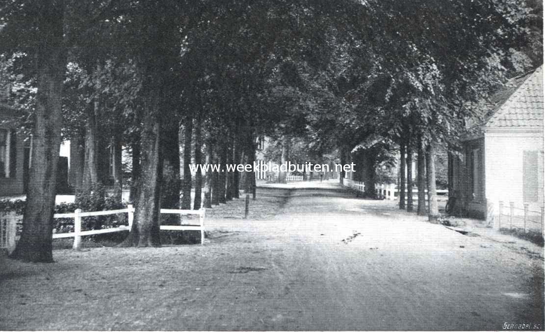 Lunteren. In het dorp