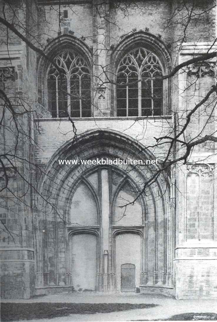 De poort van de St. Lievens Monstertoren te Zierikzee