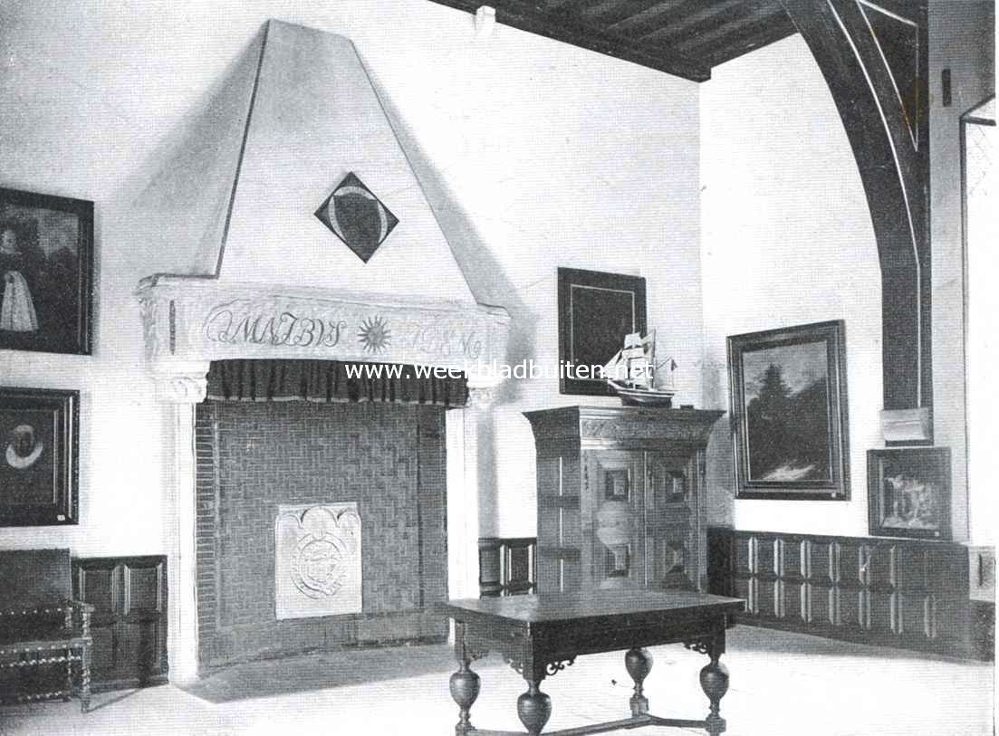 Het Muiderslot. De gijselkamer
