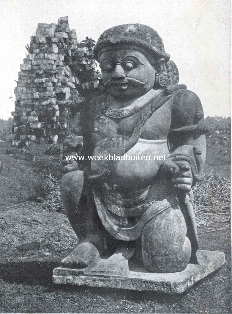 Van Java's tempelschoonheden. III. Tjandi Swoe. Tempelwachter (Dwrapla)