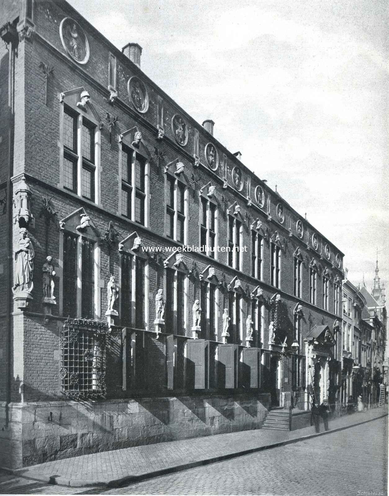 Nijmegen. Het Stadhuis, voorgevel