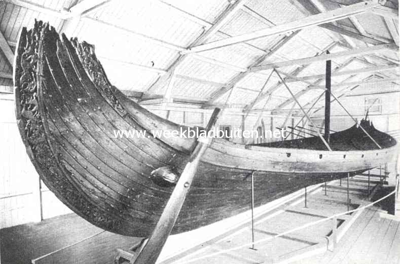 Oud Vikingschip te Christiana