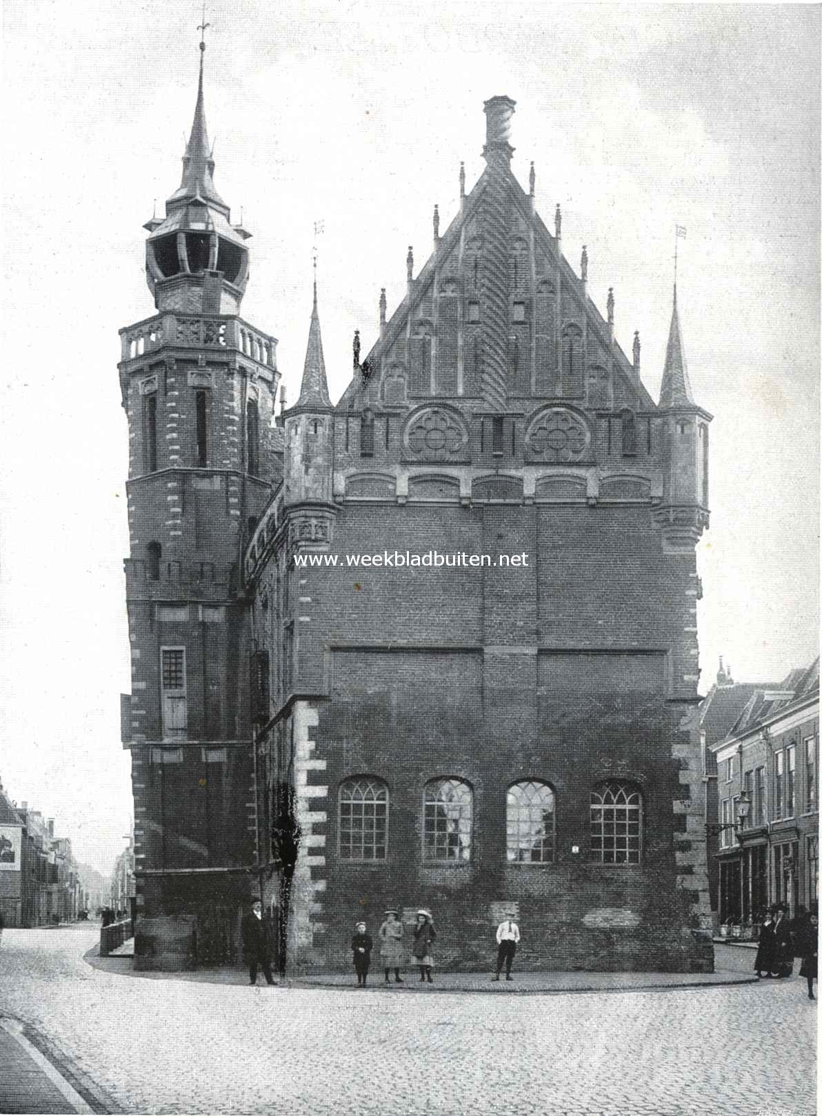 Kampen. Het oude raadhuis te Kampen