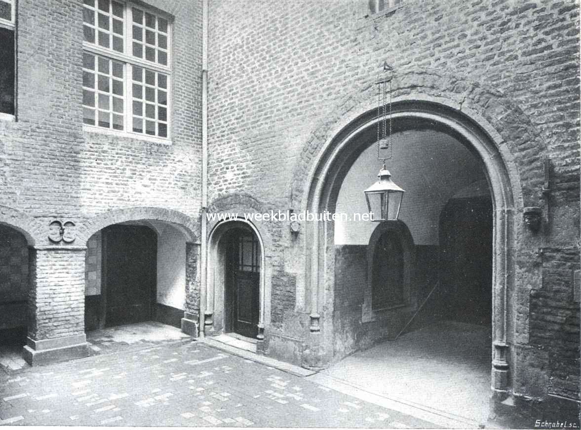 Kasteel Blijenbeek. Binnenhof