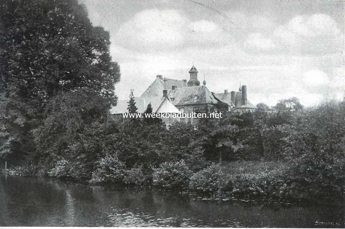 Kasteel Blijenbeek. Van de westzijde