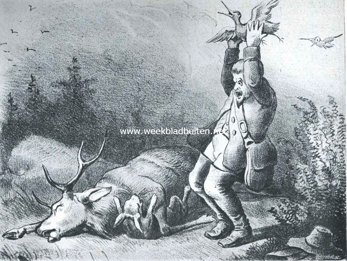 Nimrod in extase (naar een oude prent)
