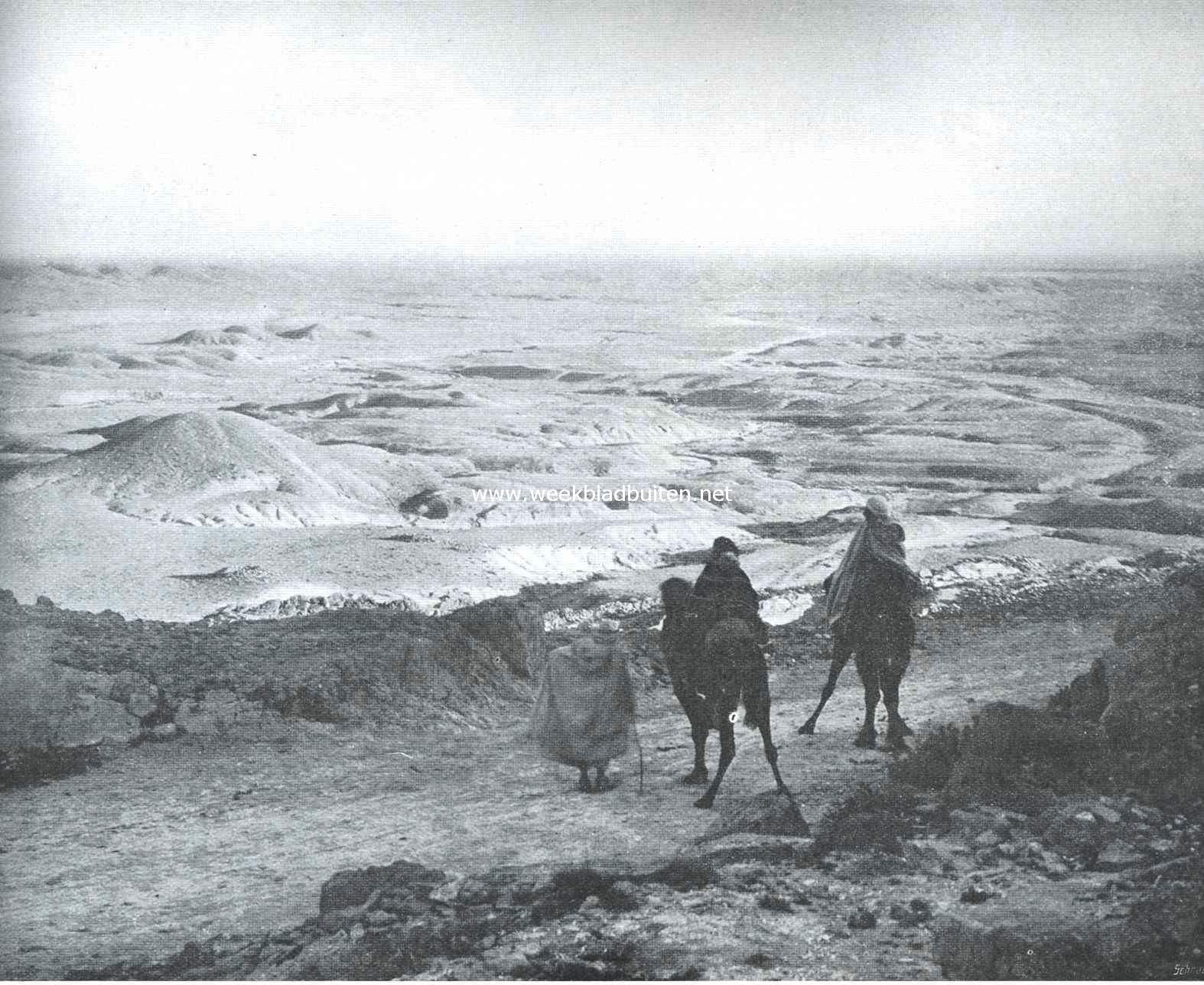 Van Afrika's noordkust. Saharah. Het gebied der duinen