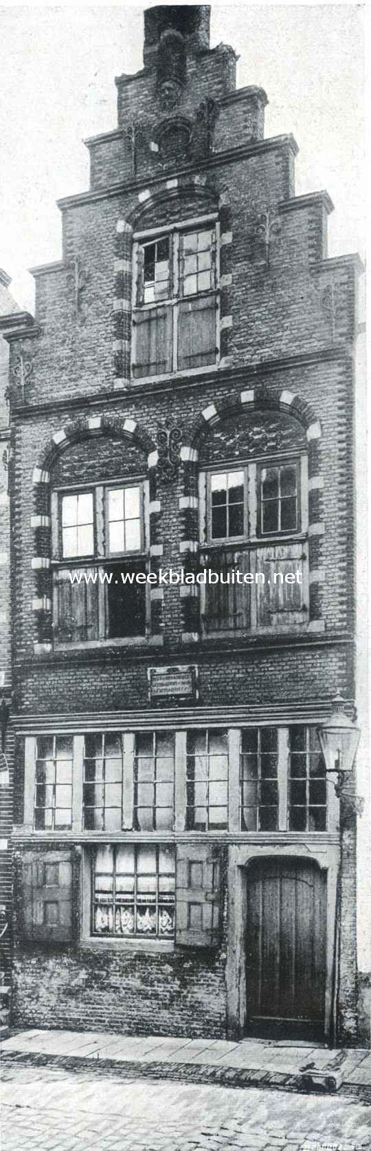 Oudewater. Gevel Wijdstraat No. 18