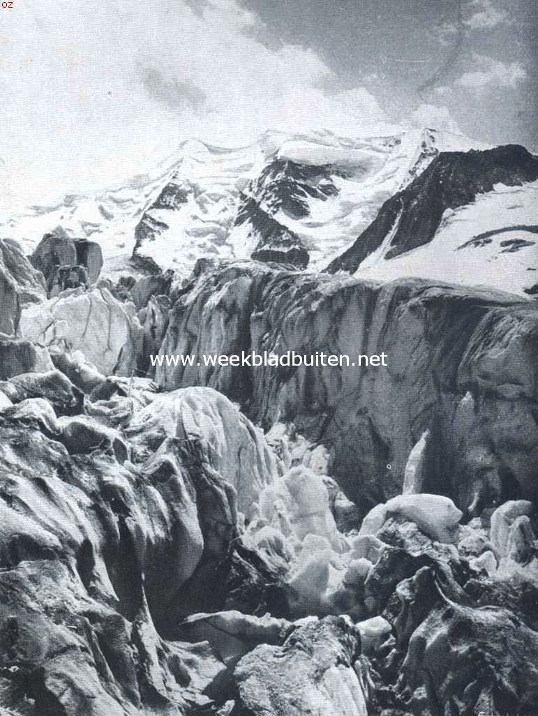 Pontresina. De Piz Palu bij Pontresina