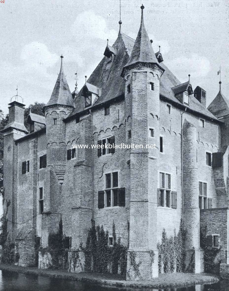 Het kasteel te Deurne. Noordzijde