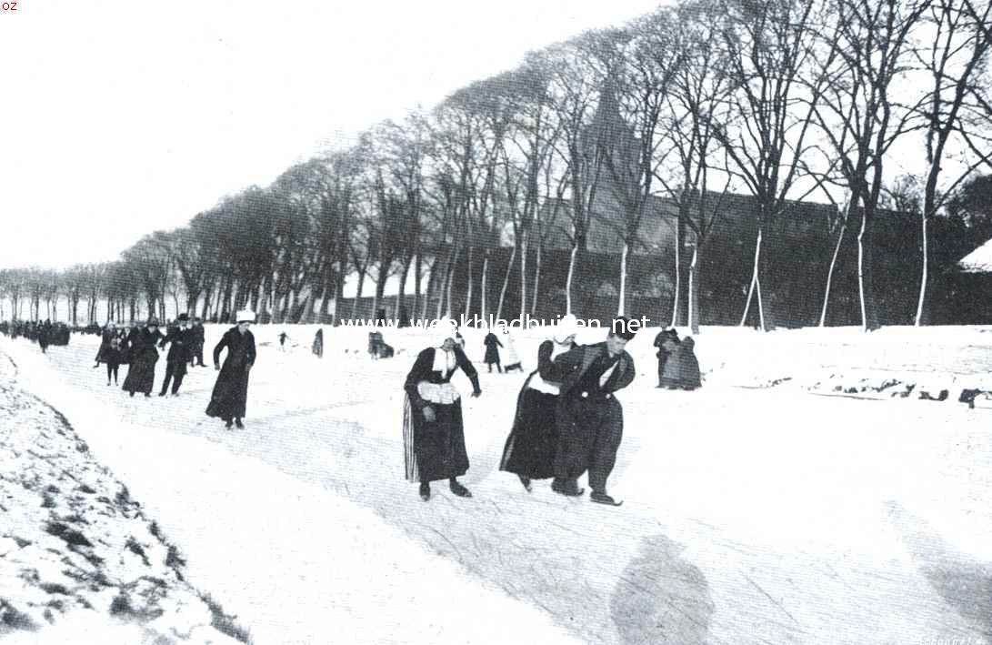 Van Wintervreugde, die voorbij is. Tusschen Edam en Volendam