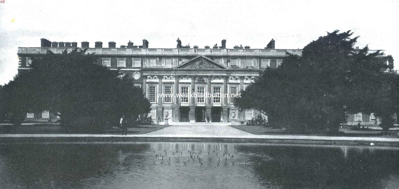 Een bezoek aan Hampton Court Palace. Zuidelijk front