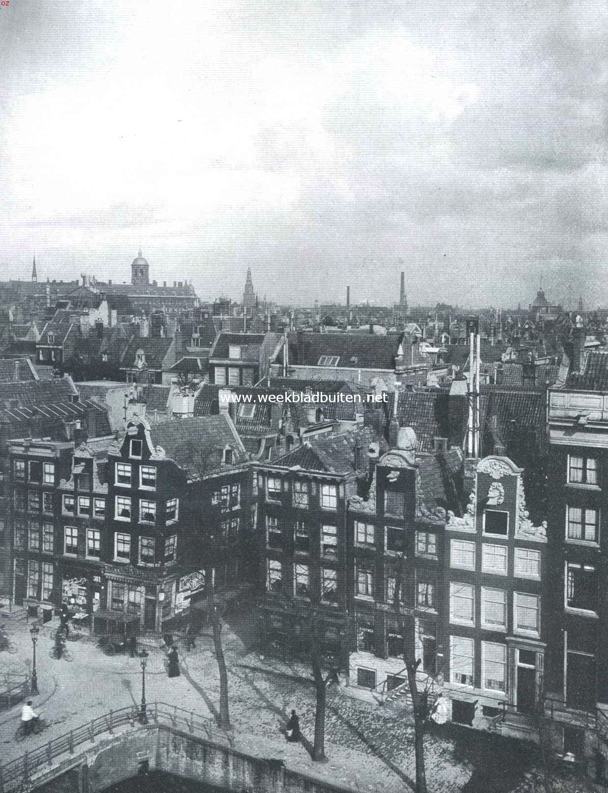 Amsterdam gezien van af 