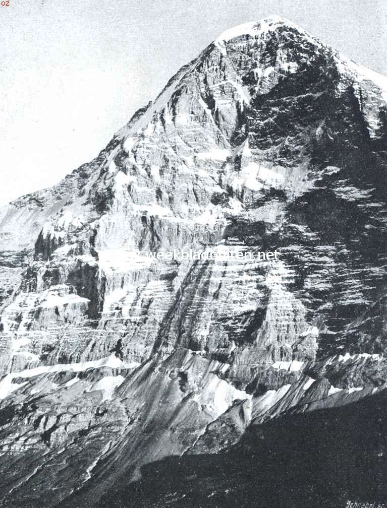 De Jungfrautunnel bij Jungfraujoch. De 