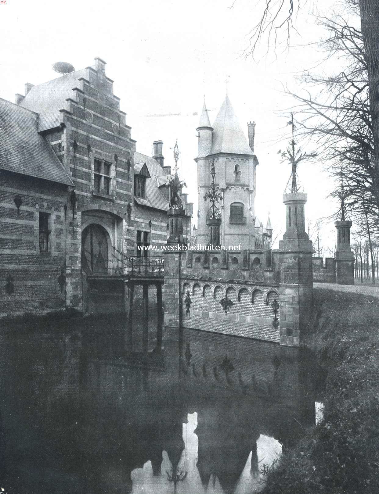 Het Kasteel Heeswijk. Ingang