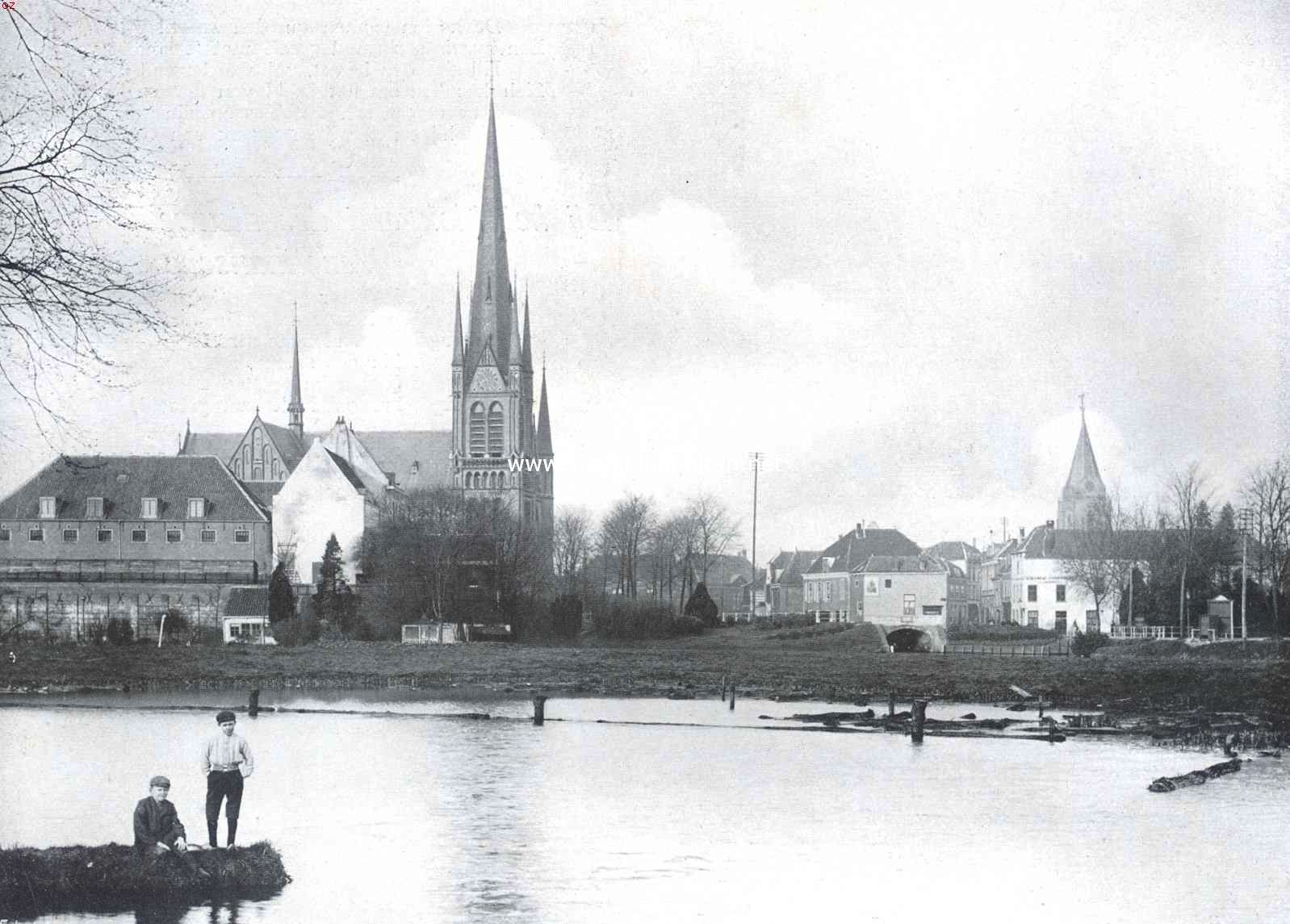Woerden. Gezicht op Woerden