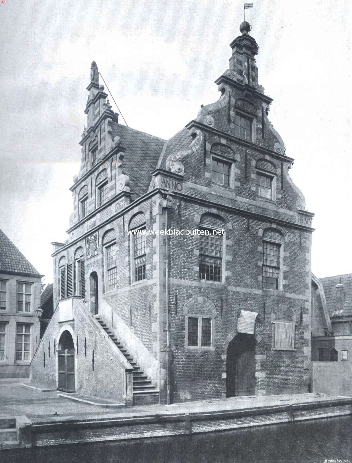 Het Raadhuis van De Rijp, ontworpen door Leeghwater