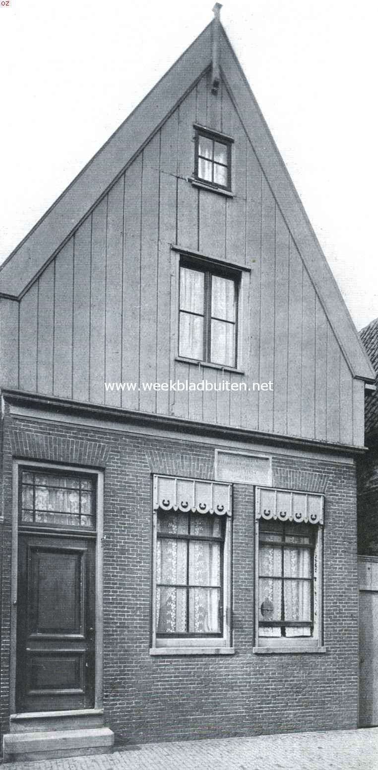 De Beemster. 1612 - 19 Mei - 1912. De Rijp. Het huisje, waar E. Wolff en A. Deken in 1780 en 1781 woonden