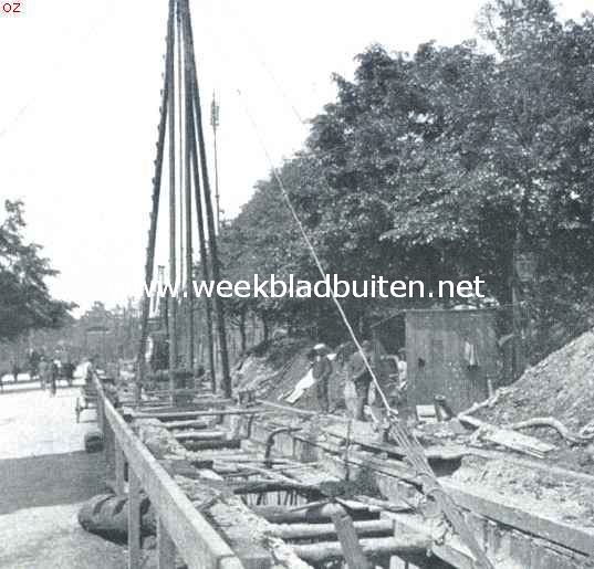 Aen d'Amstel en aen 't Y, daer doet sich heerlijck ope .! Rioleering van de Stadhouderskade bij het Rijksmuseum