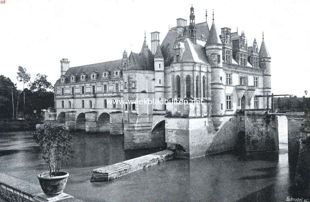 De kasteelen langs de Loire. Het Kasteel van Chenonceaux