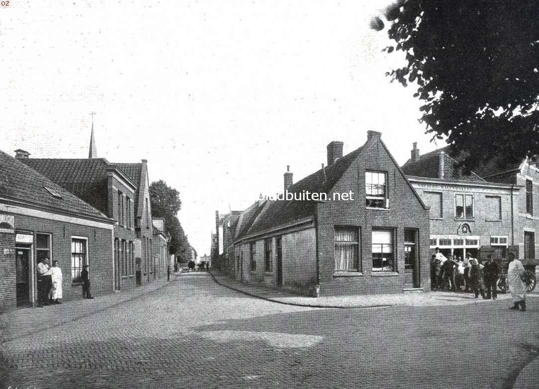 Berverwijk en zijn tuinbouw. Beverwijk. Dorpsstraatje