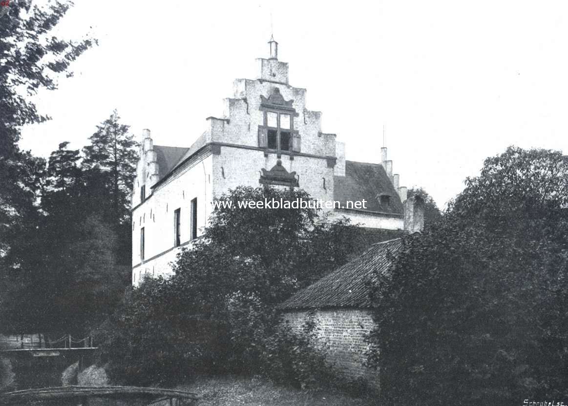 Het Huis Nieuwenbroeck onder Beesel (L.). Achterzijde
