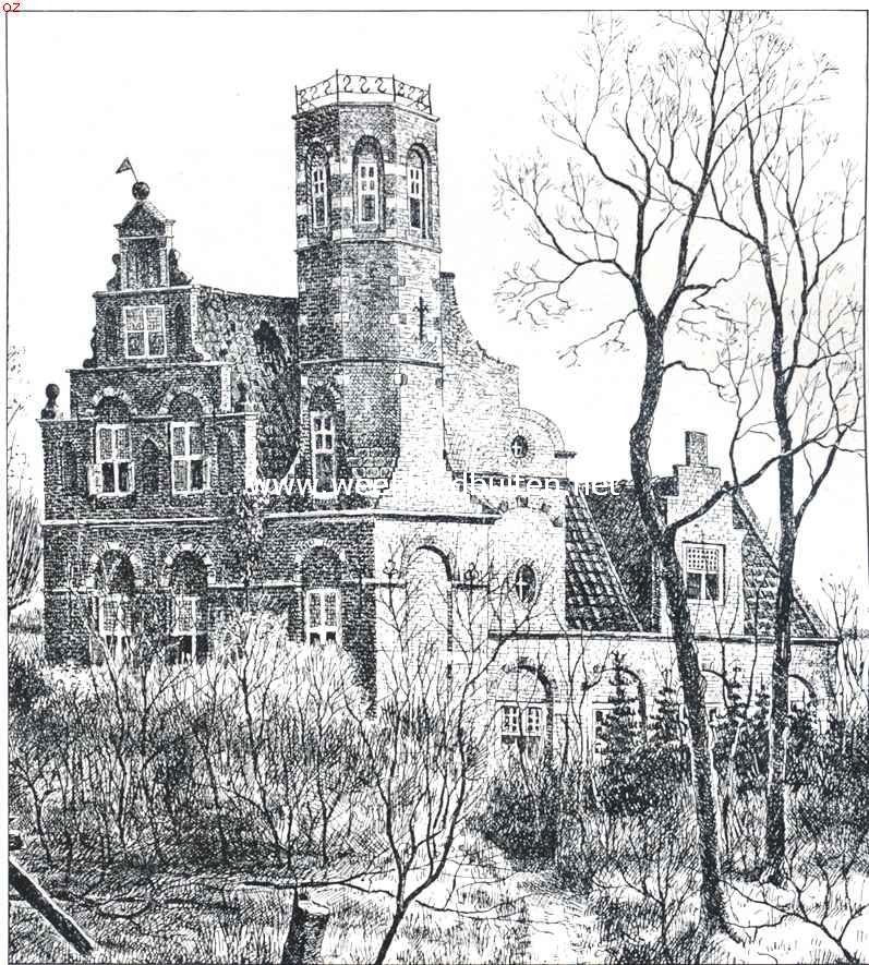 Het voormalige slot 