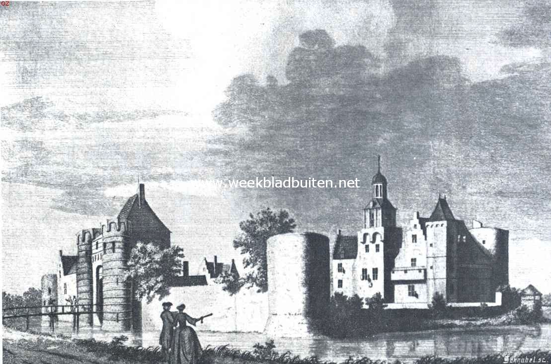 Uit de Lekstreek. Nieuwpoort. Het voormalig Kasteel Liesvelt nabij Nieuwpoort