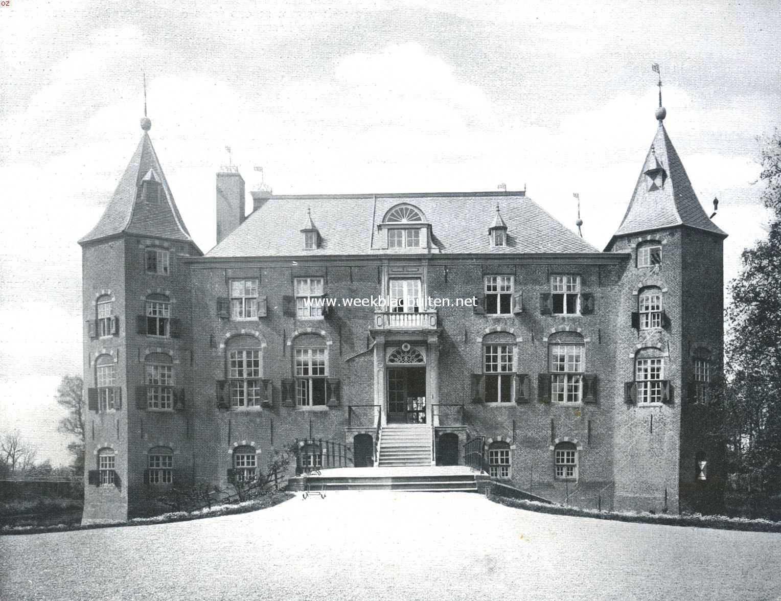Nederhorst (-Den-Berg). Het Kasteel. Front