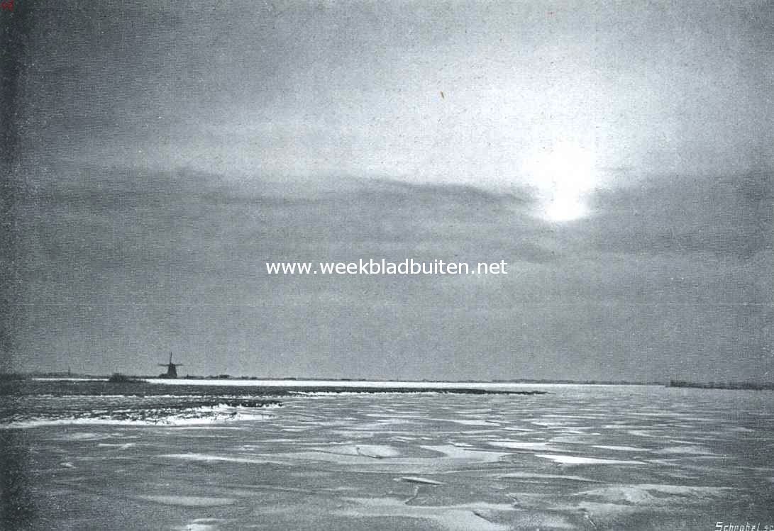 Het natuurschoom om Amsterdam. De Schinkel bij vorst