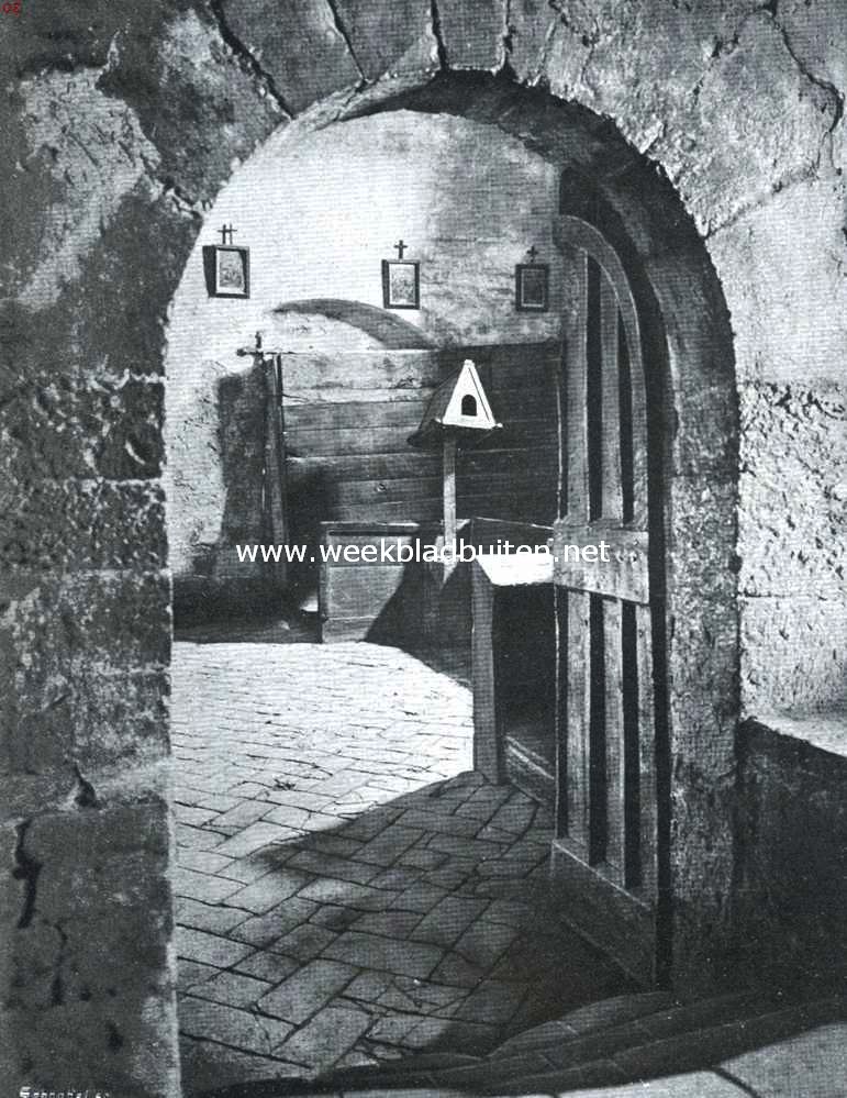 Assisi. Bidkapel van de Heilige Clara in het Kloosterkerkje van St. Damiaan
