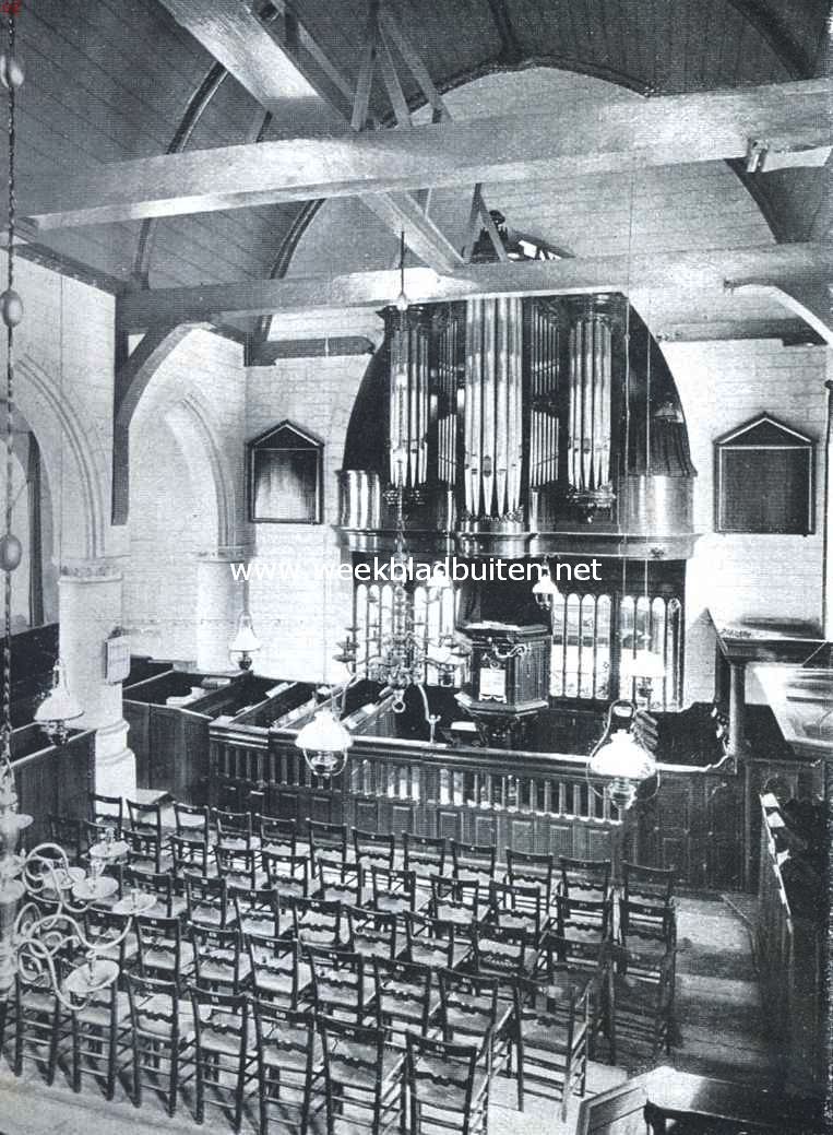 Nederhorst (-Den-Berg). De Kerk. Intrieur van de Kerk te Nederhorst-Den-Berg