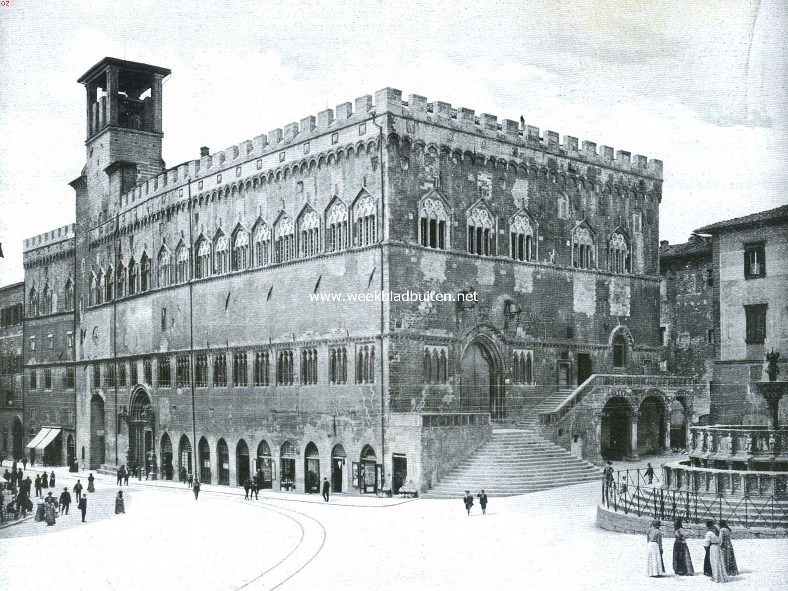 Perugia. Palazza Pubblico te Perugia