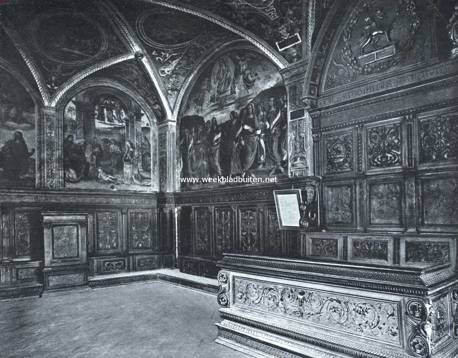 Zaal van het Geldwisselaarsgilde te Perugia