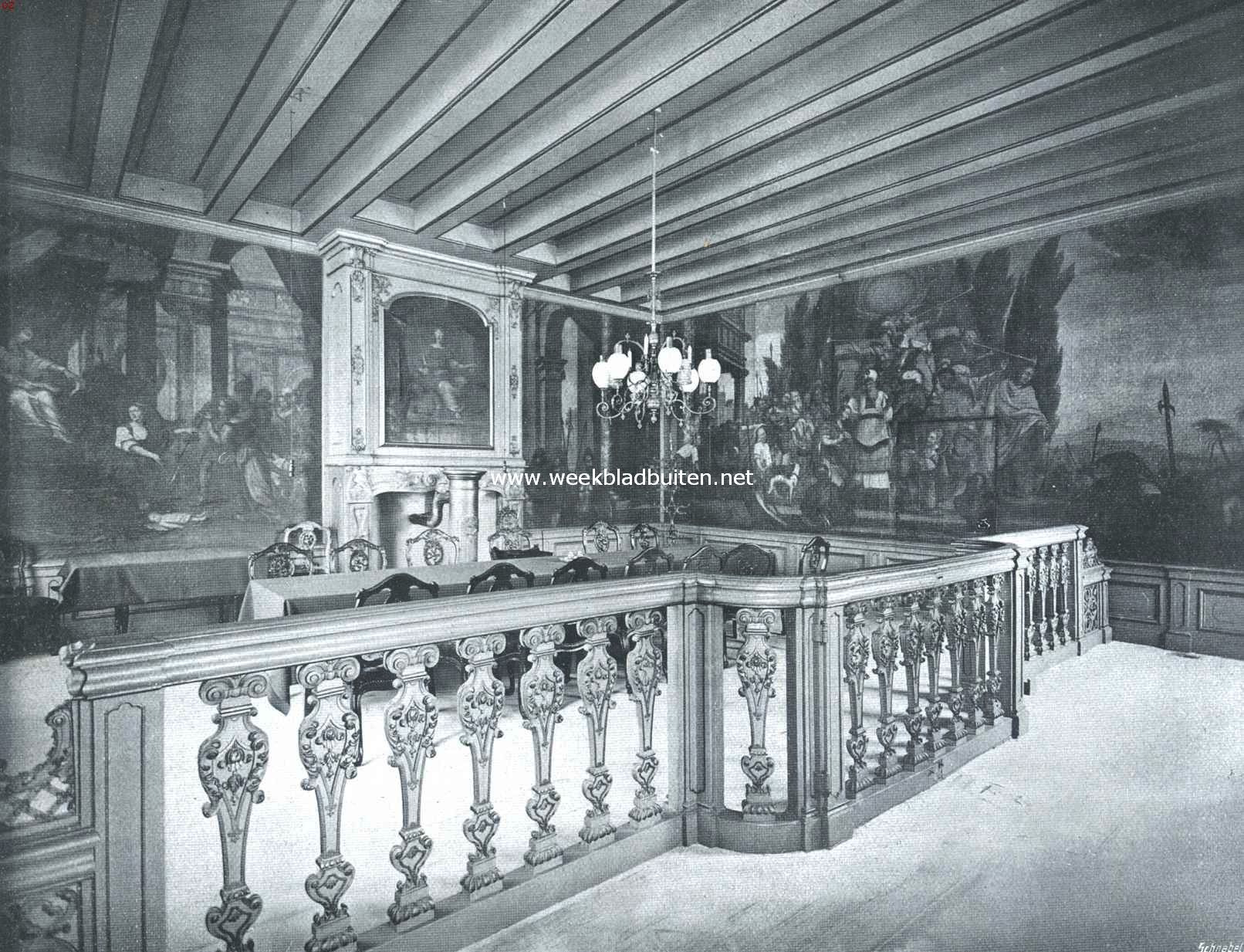 Edam. De Raadszaal te Edam