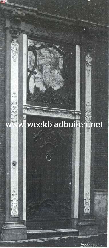 Edam. Deuromlijsting, W3 No 135. (Voorhaven -  Noordzijde)