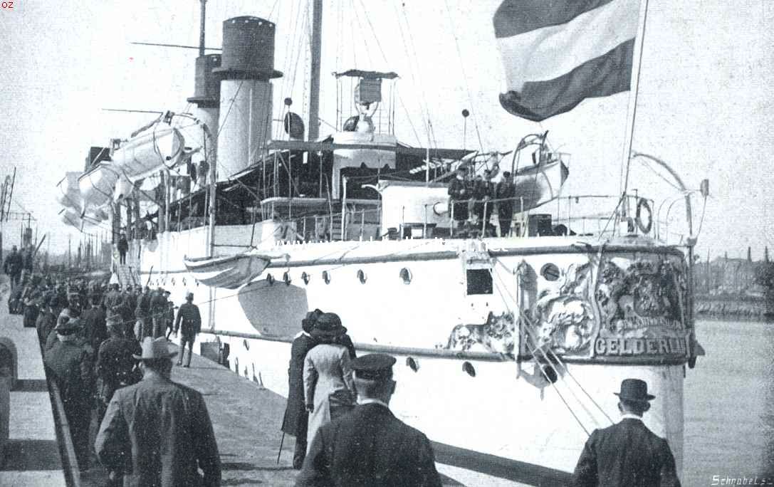H.M.'s Gelderland in Aarhuus. De 