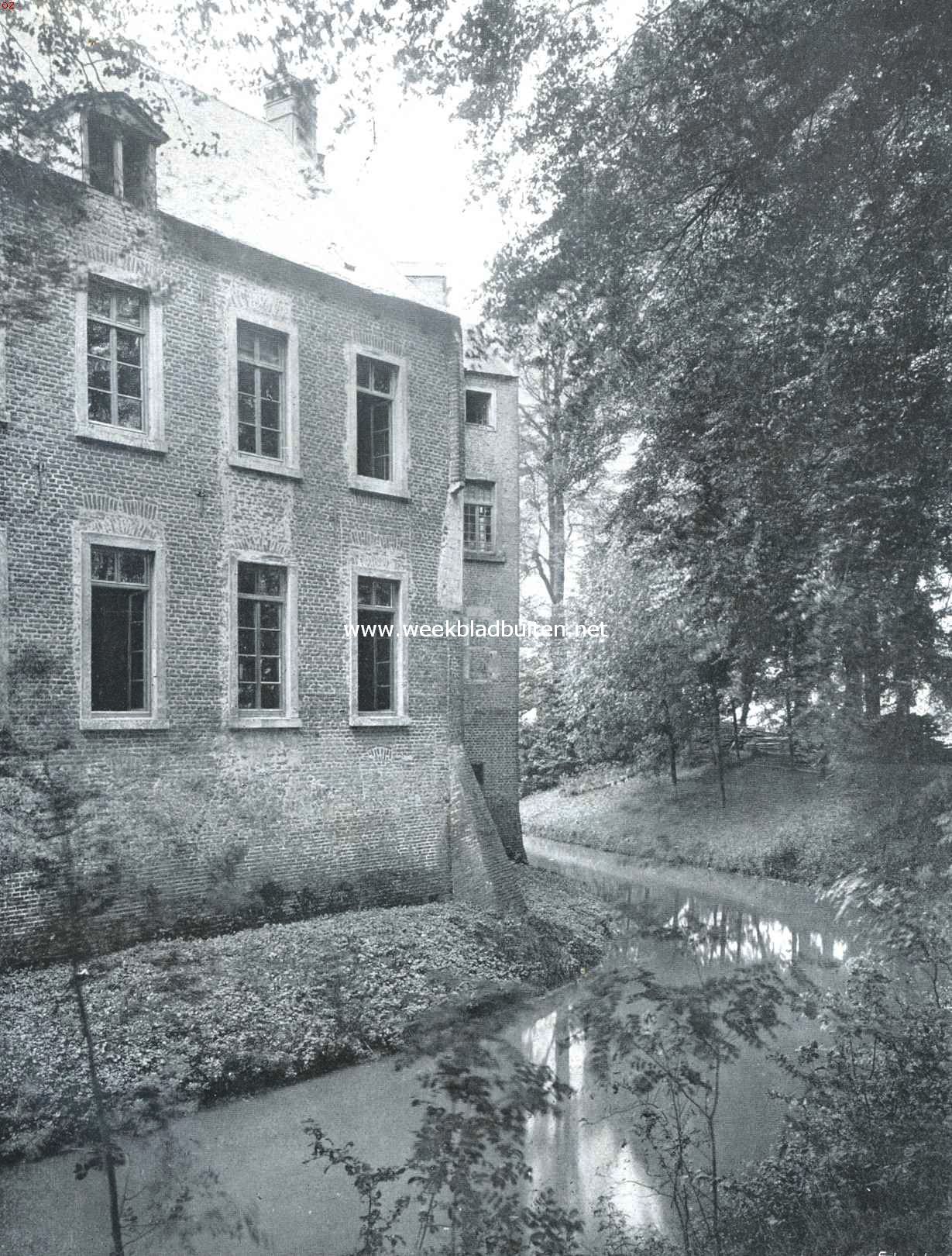 Het Kasteel Geysteren (L.). Achterzijde