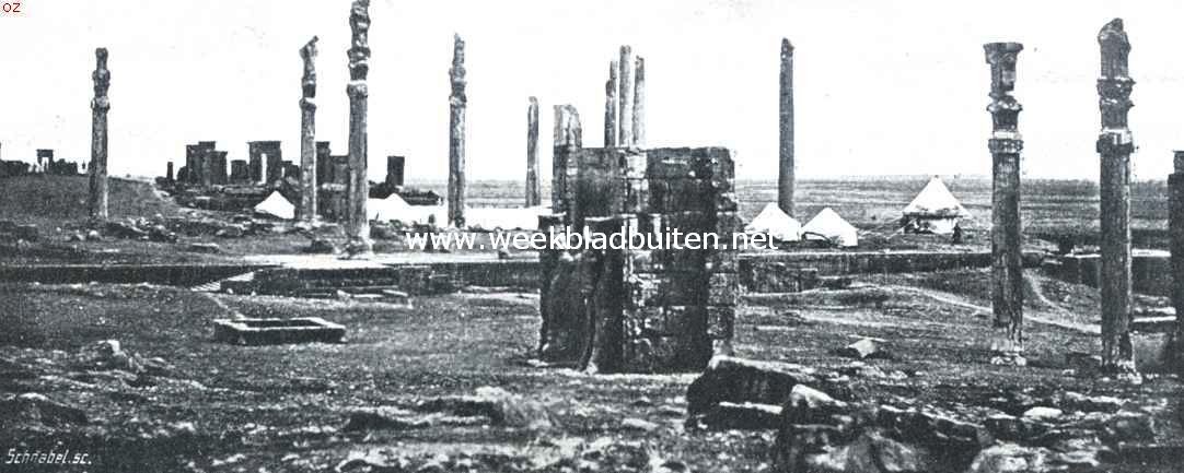 Bouwvallen van Persepolis