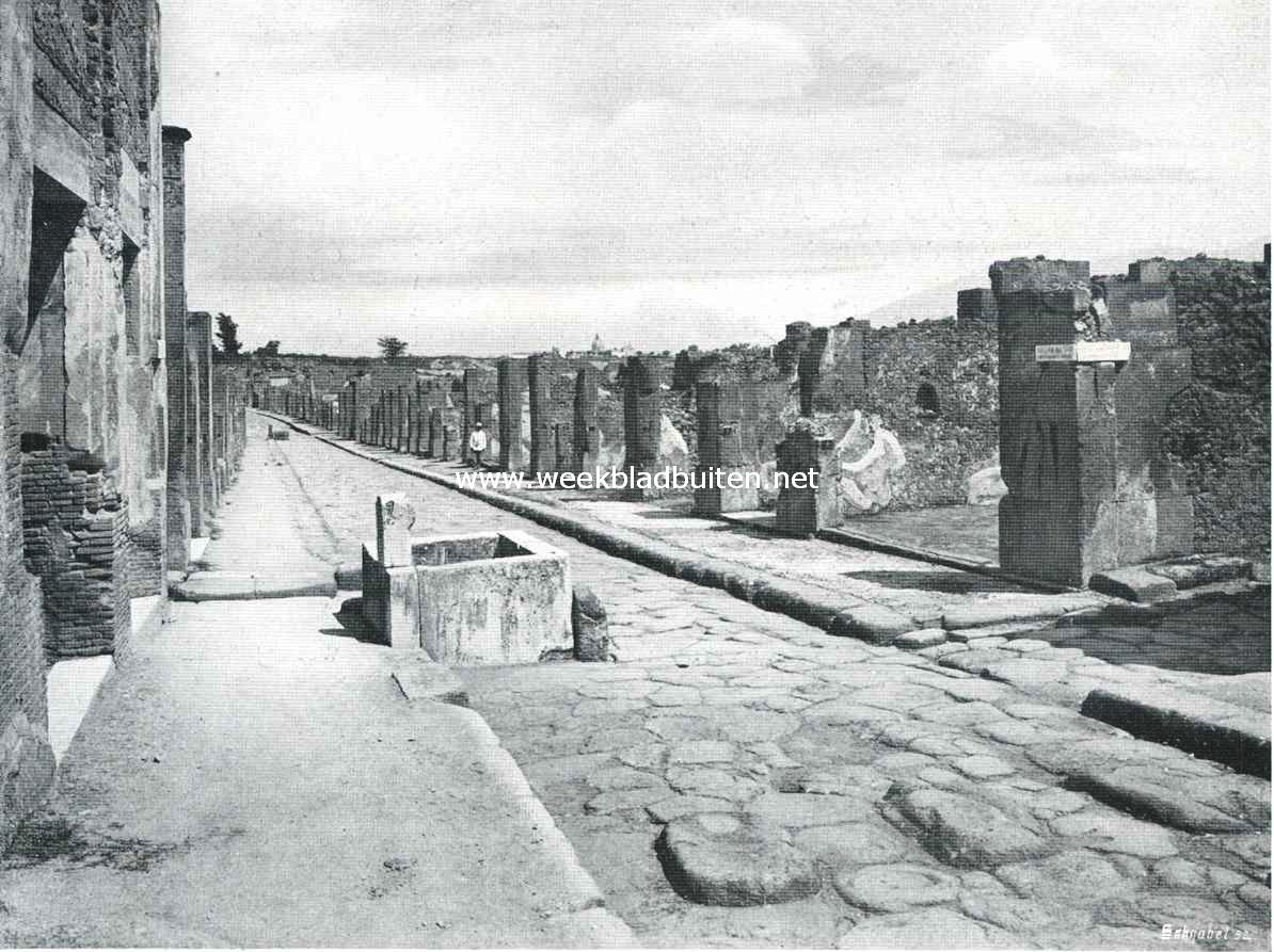 Pompeji. Strada dell' Abondanza