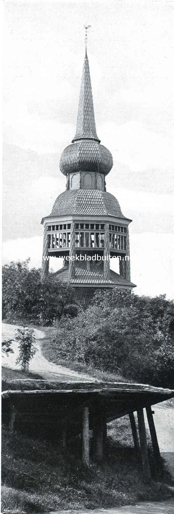 Openluchtmusea. De Hsjklockstapel op Skansen