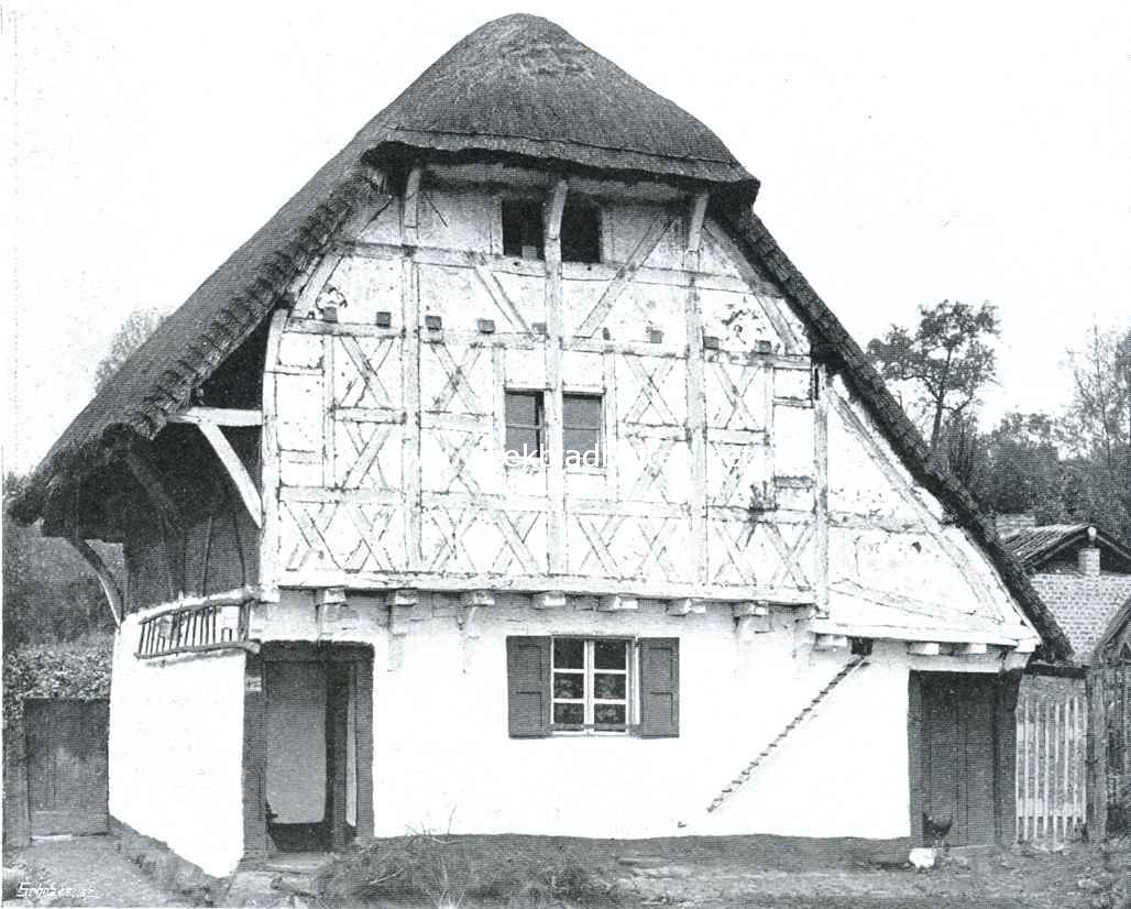 Openluchtmusea. Boerenwoning te Nijswiller