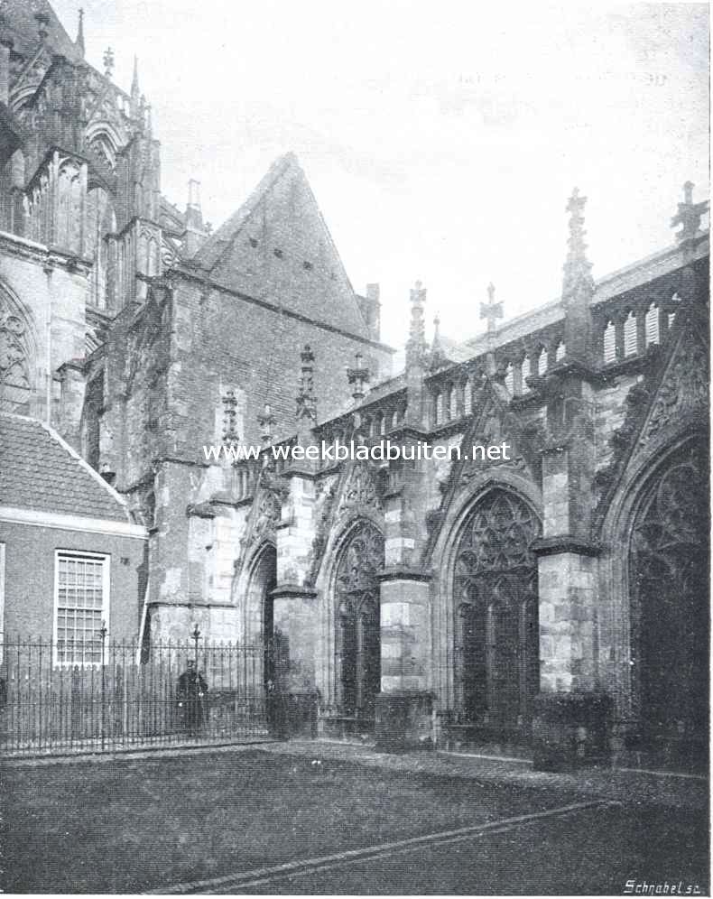 Vleugel van de kloostergang te Utrecht