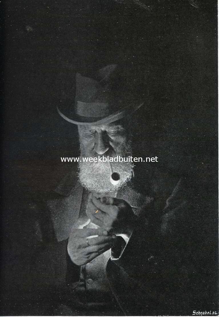De fotografie. De rooker