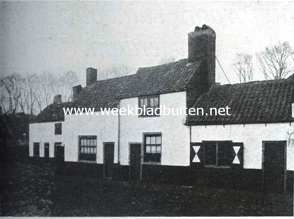 Behoud en bevordering van natuur- en stadsschoon. Huisjes op het Bagijnhof te Middelburg